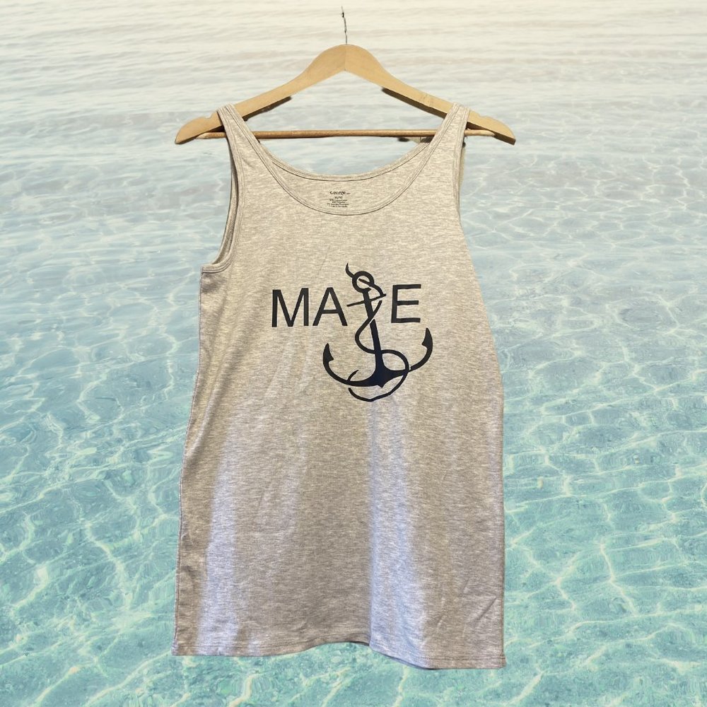Nautical Theme "Mate" Tank XL